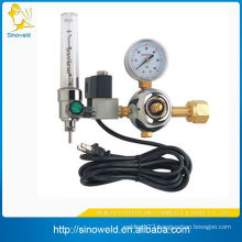 medical oxygen regulator with flowmeter